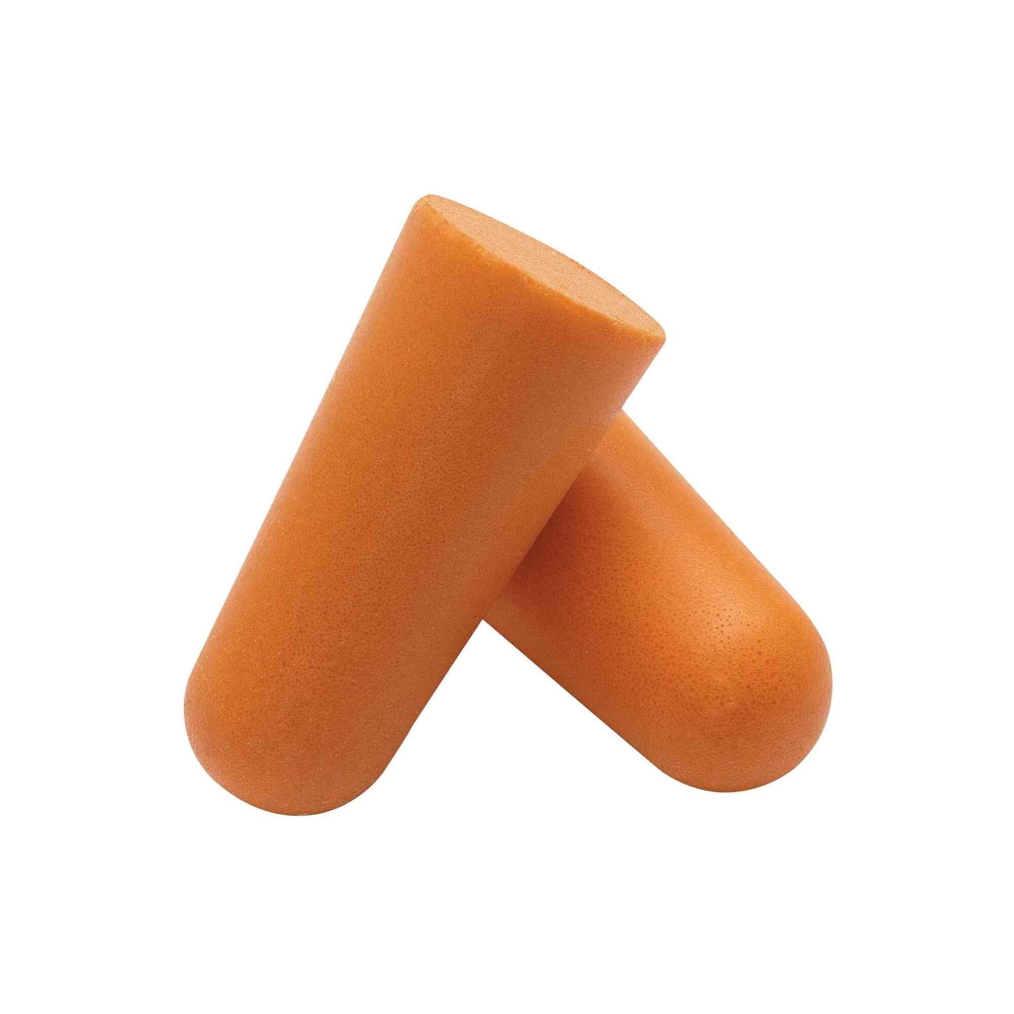 Jackson Safety® - Earplugs - H10 Disposable - Uncorded - Orange - NRR 31 - (500 Pair Per Bag) - Model # 25708